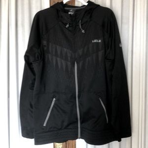 Nike Black Therma-Fit Hooded Jacket